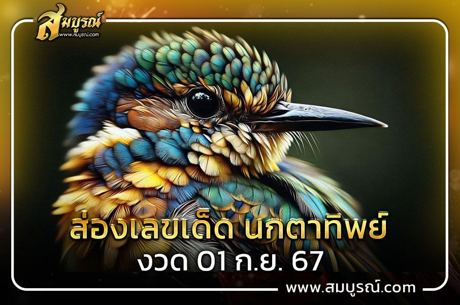 เลขเด็ด นกตาทิพย์ งวด 1 ก.ย. 67 เนตรวิหคศักดิ์สิทธิ์